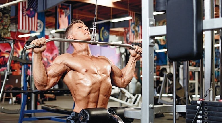 pull down lat machine