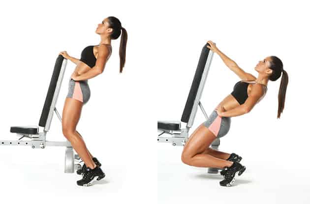 Sissy Squat: esercizio old school per le gambe